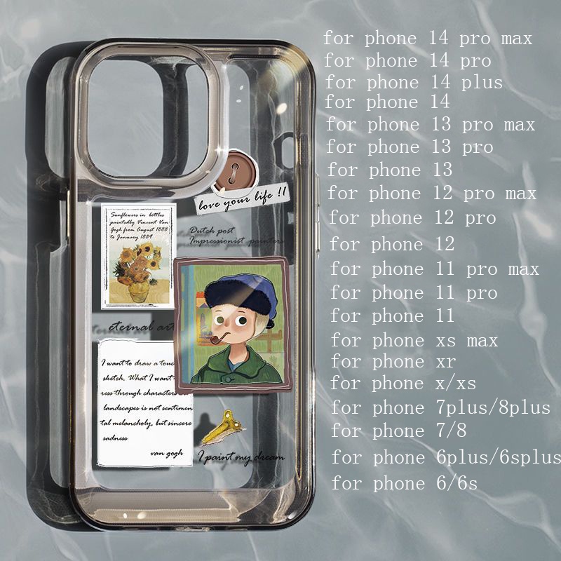 Ốp Điện Thoại Silicon TPU Mềm Trong Suốt Chống Sốc Cho IPhone 14 13 12 11 Pro 8 7 6 6S Plus X XR XS Max