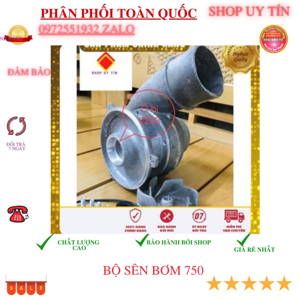 Bộ sên chế máy 750w sang ống 76 hút siêu nhanh
