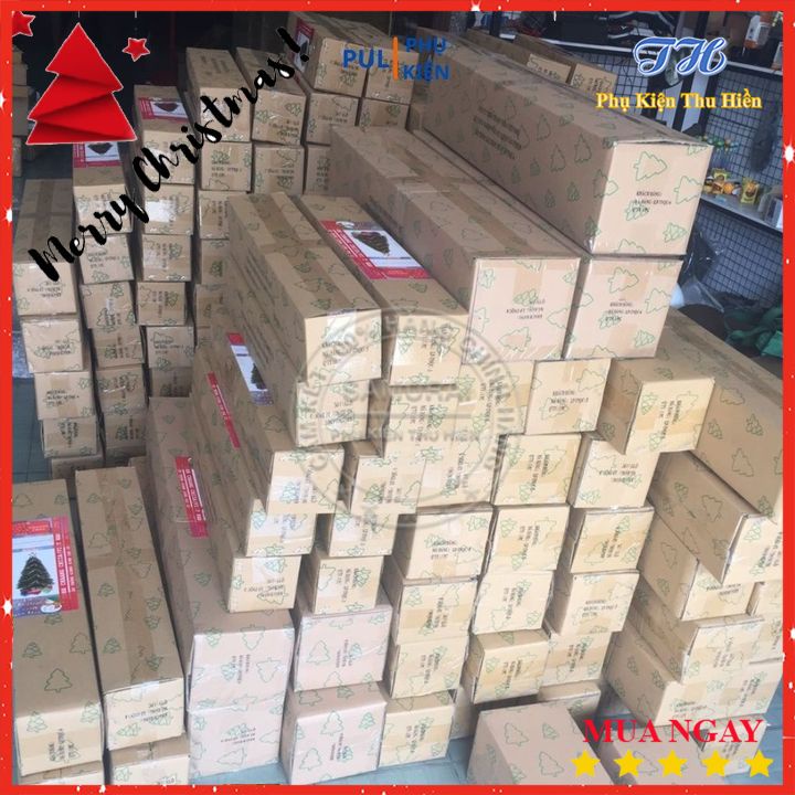 CÂY THÔNG NOEL 1m5, 1m8 FULL PHỤ KIỆN trang trí giáng sinh(150cm,180cm khoảng 125 phụ kiện)