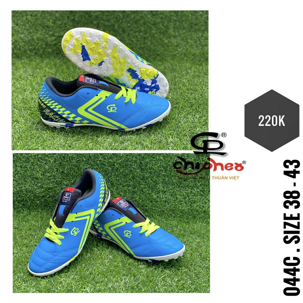 Giầy đá bóng sân cỏ nhân tạo Cp 044c giảm sốc từ 220k còn 119k đầy kho