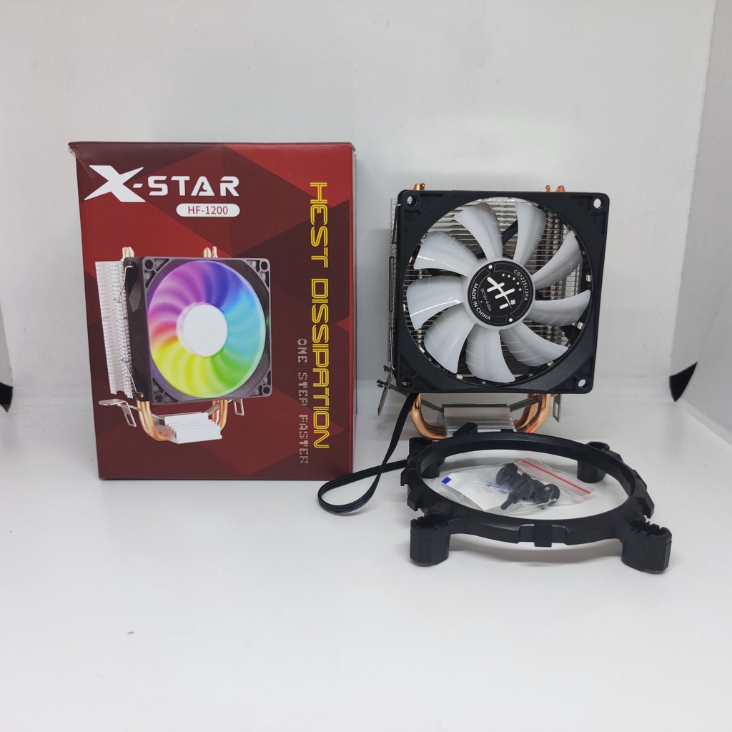 Quạt tản nhiệt Fan CPU Xstar HF1200-Hiệu năng cao bảo hành chính hãng 3 tháng