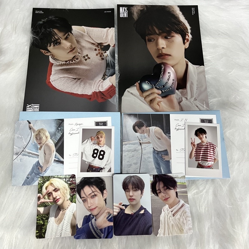 Lẻ thẻ bo góc của bộ đồ chơi Maxident nhóm Stray kids