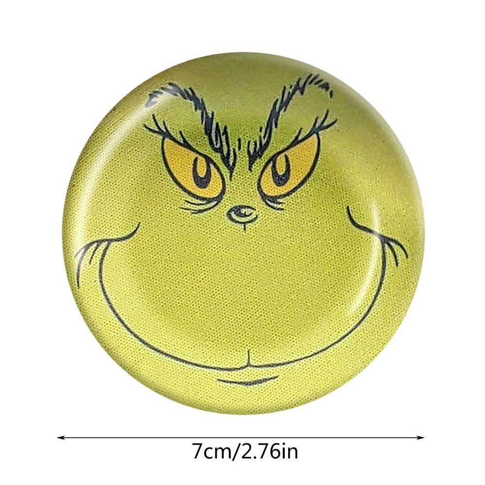 LET Set 2 Đế Lót Ly Bằng Cao Su Tự Nhiên Họa Tiết Giáng Sinh