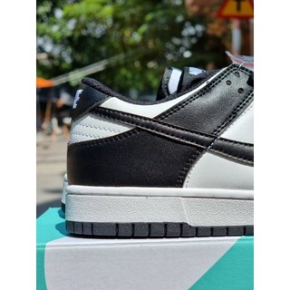 Giày thể thao Dunk Low Panda Đen Trắng Cổ thấp
