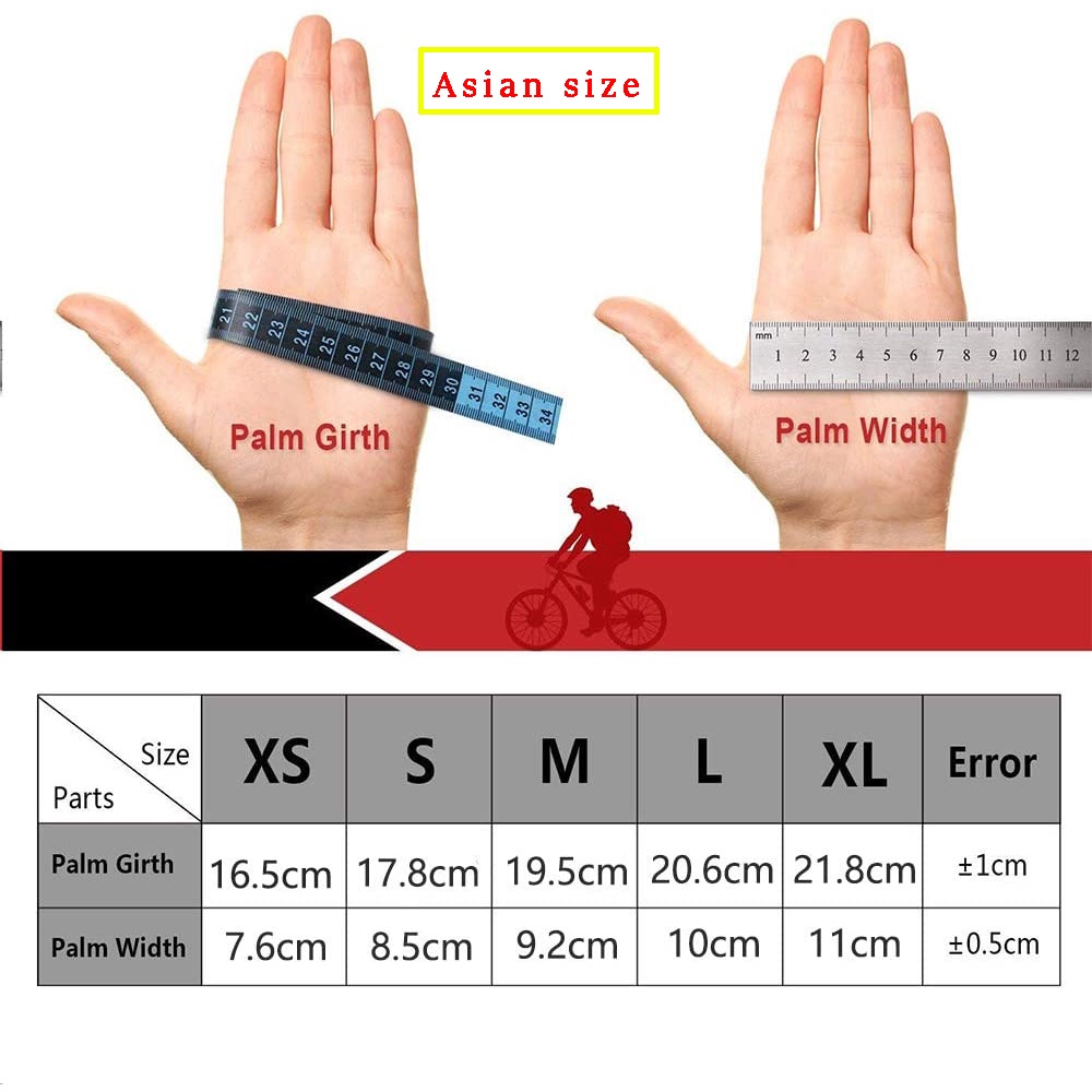 Găng Tay Lái Xe Đạp Leo Núi Chuyên Dụng Cho Nam Nữ