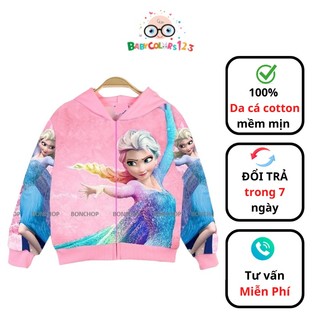 Áo khoác công chúa Elsa, Pony [size 10-45kg]
