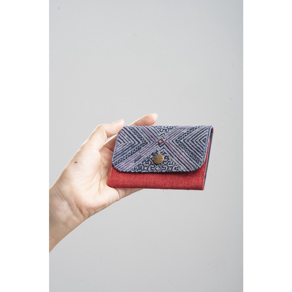 Ví đựng thẻ, namecard mini cầm tay thổ cẩm thời trang dệt thủ công giá tốt