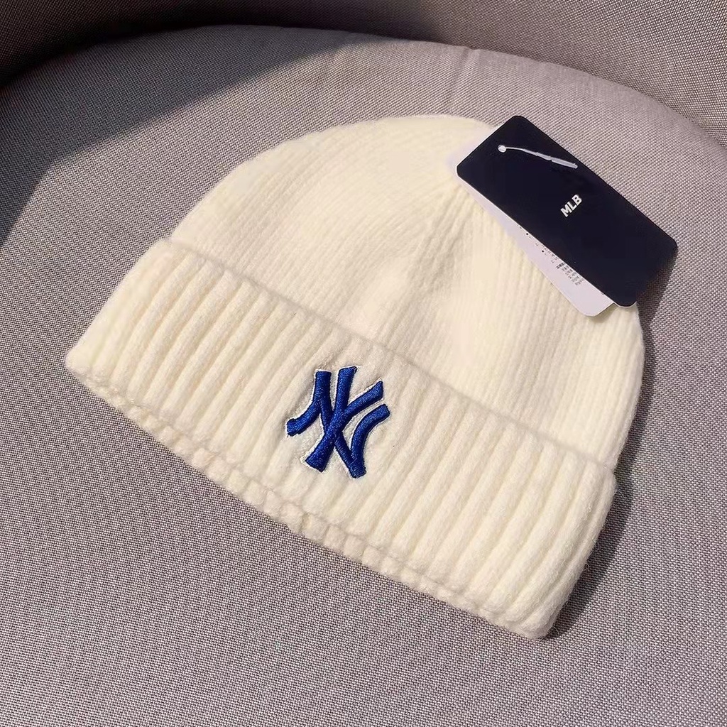 Mũ Len Beanie Nữ Nam Cotton Mềm Dệt Kim Phong Cách Hàn Quốc Dành Cho