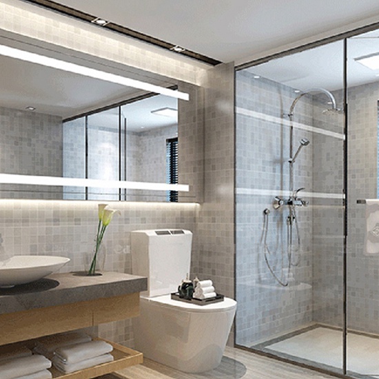 Giấy Dán Tường Chống Dầu Bằng Nhôm Tự Dính Cho Nhà Bếp / Phòng Tắm