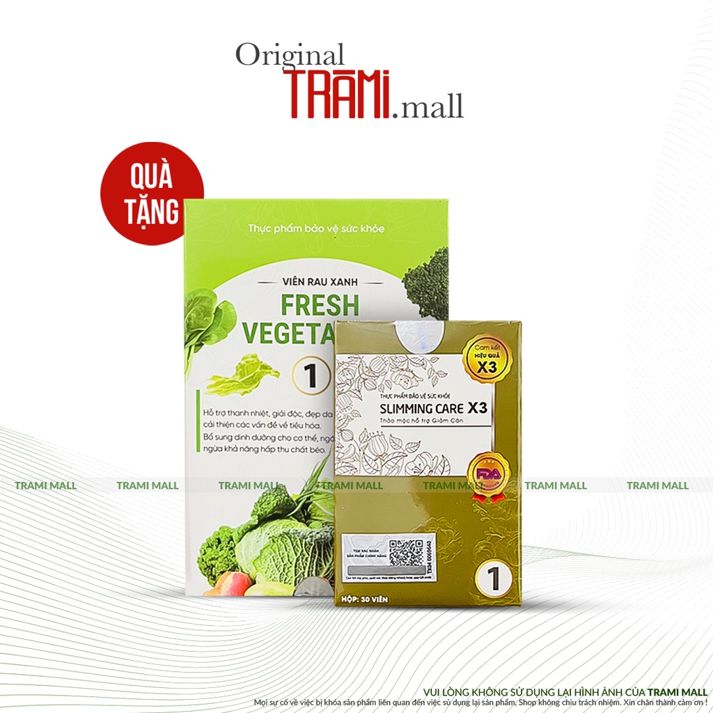 Viên Thảo Mộc Giảm Cân Slimming Care X3, Phiên Bản Cải Tiến SYLIC, Giảm Cân Nhanh, Hiệu Quả An Toàn
