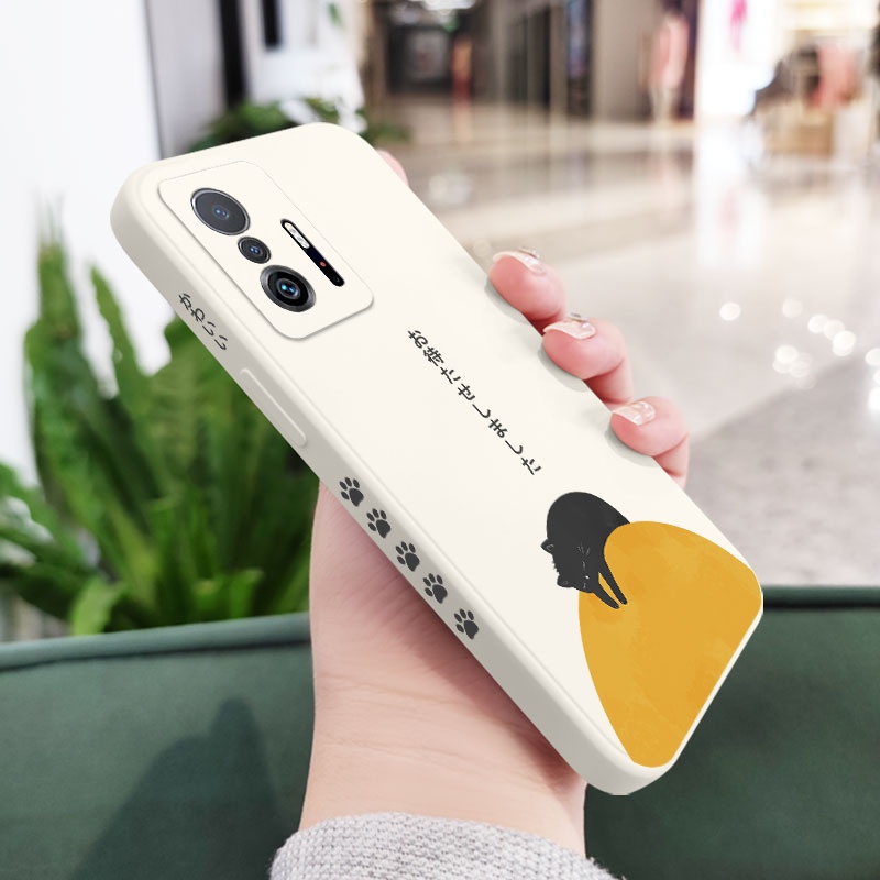 Ốp Điện Thoại Họa Tiết Mèo Dễ Thương Cho xiaomi mi 13t 12t 11t 10t pro lite mi 9t pro