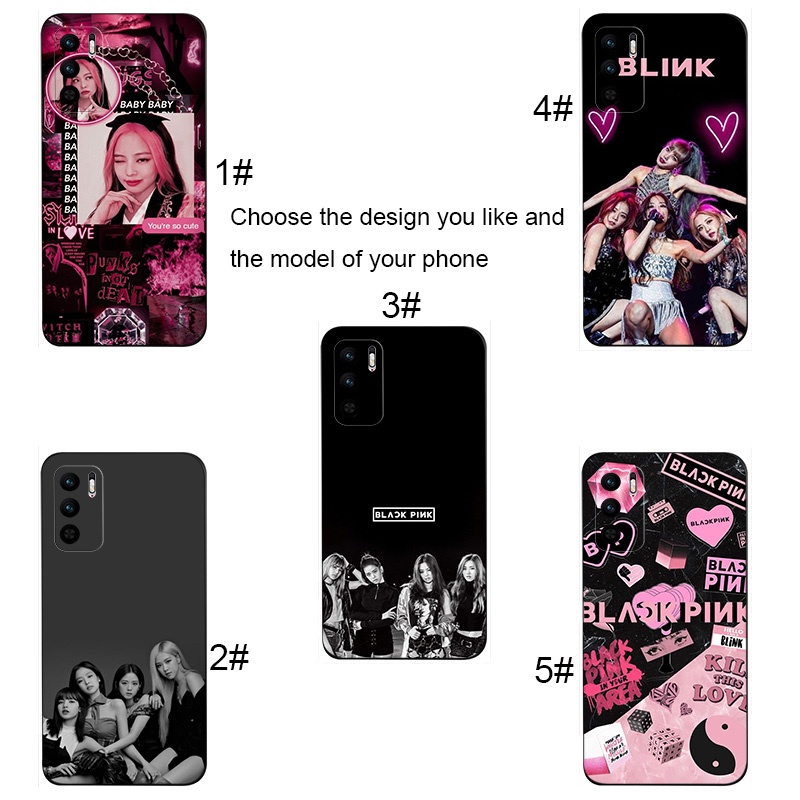 Ốp Điện Thoại Silicon Hình BLACKPINK JISOO JENNIE KPOP Cho Samsung Galaxy A11 A12 A22 A32 M21 M30s J4 Core A82 A9 EDC16