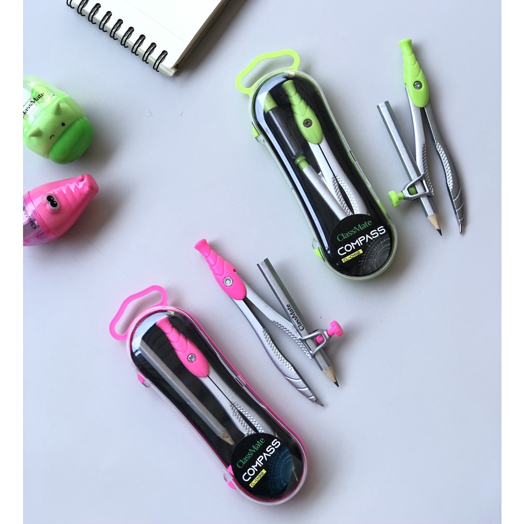 Compa chì kim/chì gỗ –Classmate, Hồng Hà - CM101/CM103/CM105/CM112/HH3215 - chuẩn chất lượng - vpp Diệp Lạc