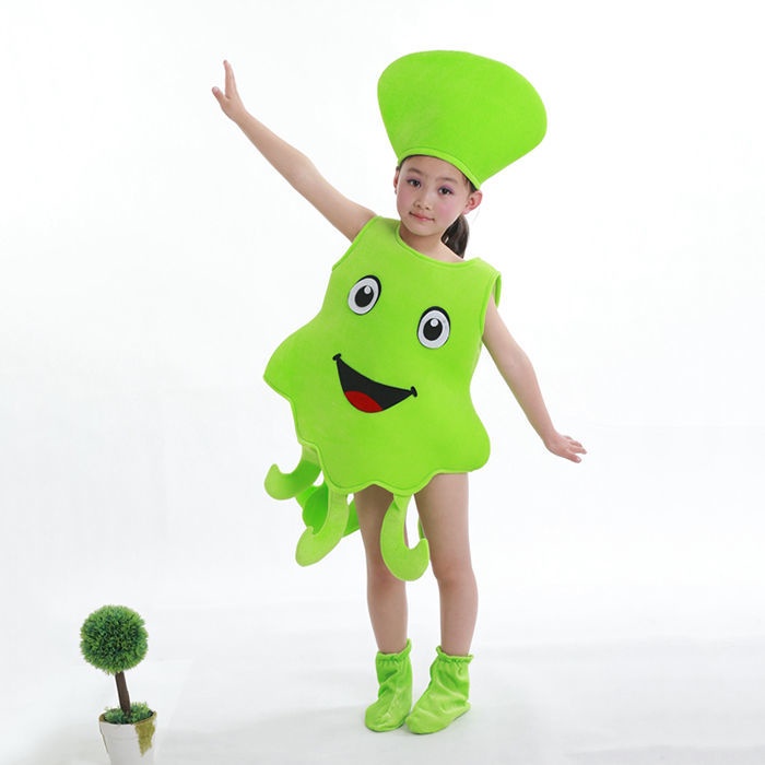 Bộ Đồ Hóa Trang Bạch Tuộc / Bạch Tuộc Ba Chiều Dễ Thương Cho Bé