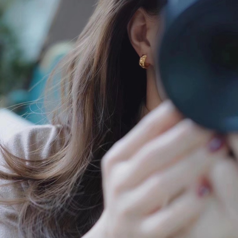 Bông Tai HợP Kim Mạ VàNg HìNh TròN KiểU DáNg Cổ ĐiểN