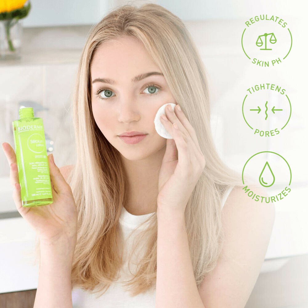 Nước hoa hồng Bioderma Sebium Lotion 200ml