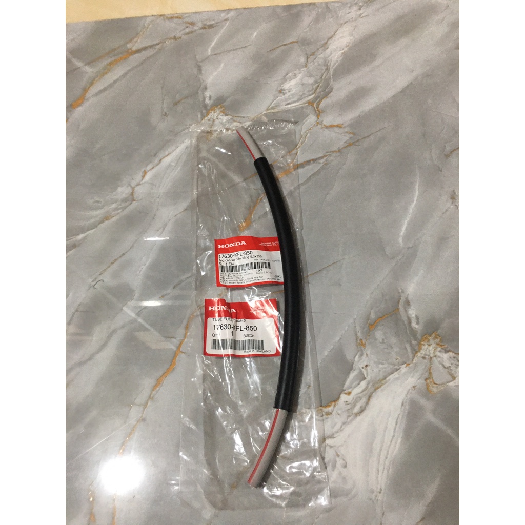 ống cao su dẫn xăng 5,3x350. (17630KFL850)