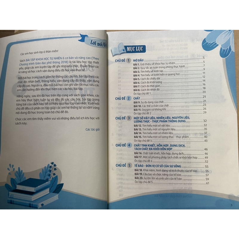 Sách - Bài tập khoa học tự nhiên 6 cơ bản và nâng cao