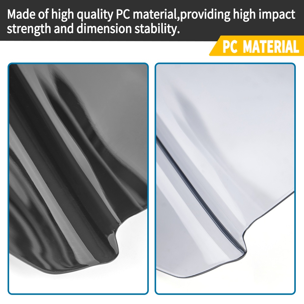 VISER Tấm che kính chắn gió xe máy LJBKOALL Tấm che kính chắn gió cho Kawasaki Z900 2023 2022 2021 2020 2017 2018 2019 Z 900 Tấm chắn gió mọc lên có giá đỡ Mới