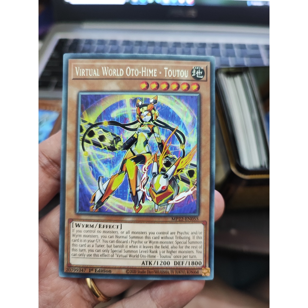 1 lá thẻ bài Virtual World Oto-Hime - Toutou - MP22-EN055 - Rare 1st Edition