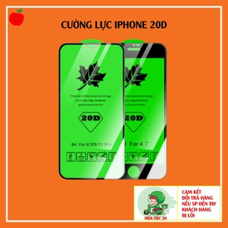 Cường lực iphone full viền chống bám vân tay dành cho máy x-13prm