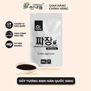 Xốt Tương Đen Hàn Quốc Osajang Sannadle 500G - Vị thơm, ngọt thanh