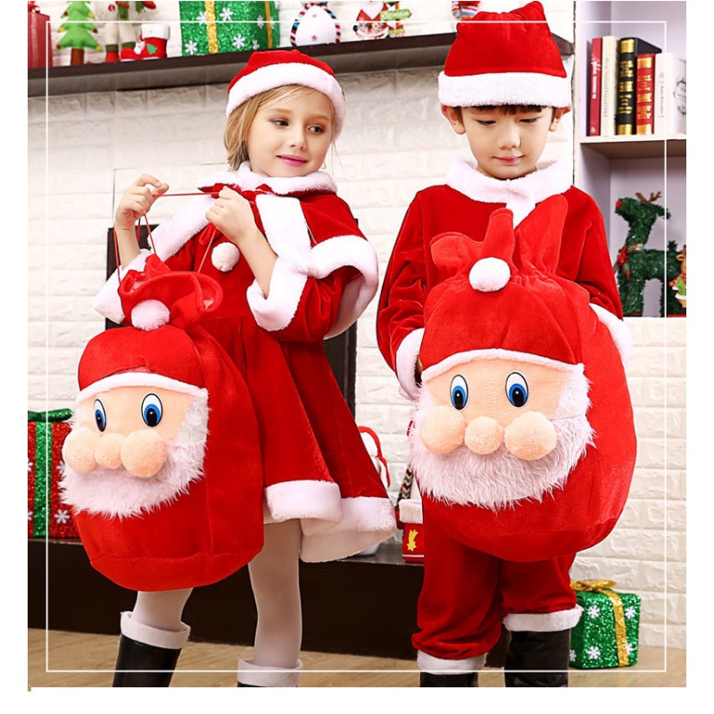 Bộ Đồ Hóa Trang Ông Già Noel Cho Bé