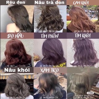 Combo những màu nhuộm hot hit