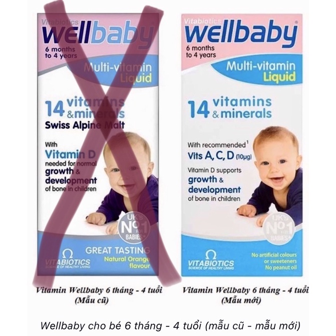 5/2024 siro tổng hợp 14 vtm wellbaby mẫu mới không kèm thìa đong