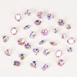 Set 10 hạt đá 3d k9 đính móng nghệ thuật