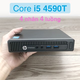 [Thanh lý 1 cái] HP EliteDesk 800 G1 mini pc - Core i5 4590T 4 nhân 4 luồng Win10 bản quyền