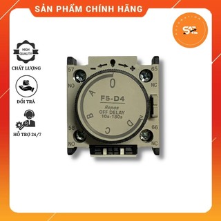 Tiếp điểm phụ chint f5-d4 10s-180s off delay