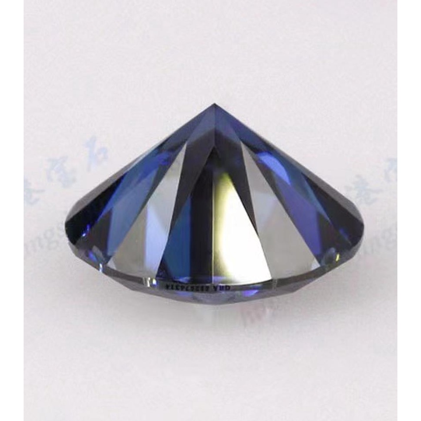 Kim Cương Nhân Tạo Moissanite  Đá nude Không bao giờ phai mờ màu xanh có thể vượt qua bút kim cương, phụ kiện đồ trang sức