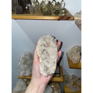 Clear Quartz cluster-Cụm đá thô trắng