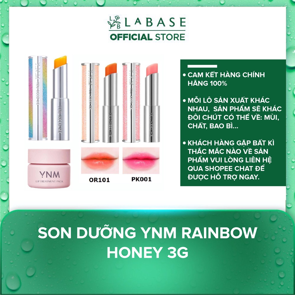 Son dưỡng YNM Rainbow Honey 3g