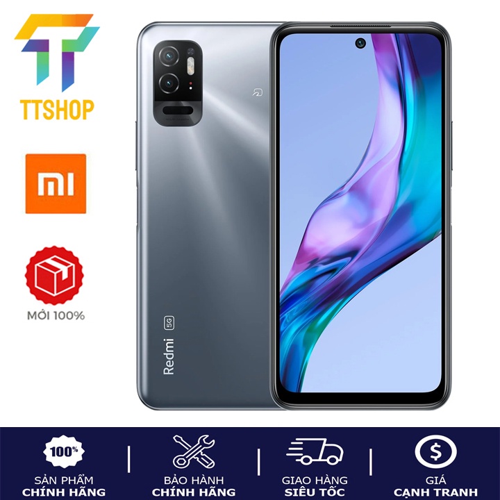 Điện thoại Xiaomi Redmi Note 10T 5G ,Chống Nước IP68, Sạc Nhanh 18W , Mới Nguyên Seal - Hàng Nhập Kh