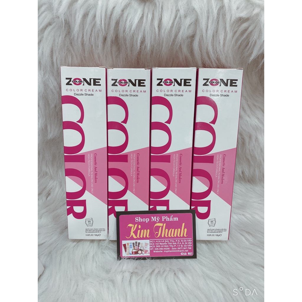 Thuốc nhuộm tóc Zone + Oxi ( 6% 9% / 12% )