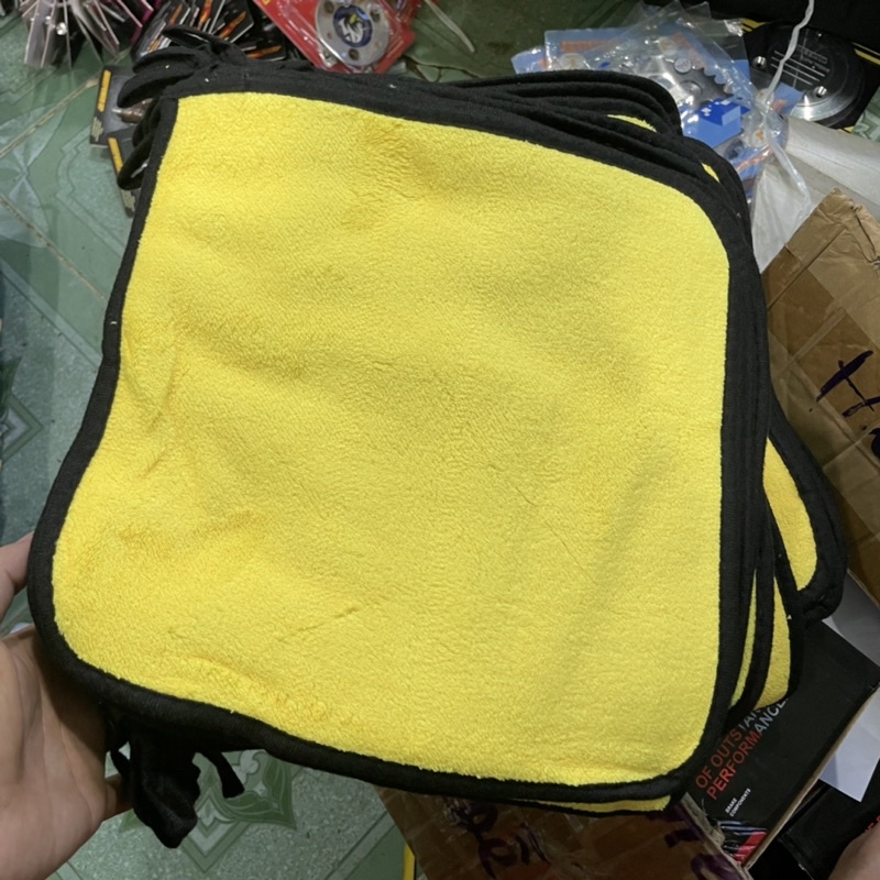 Khăn Lao Xe 3M 2 Lớp Không đổ lông 30x30
