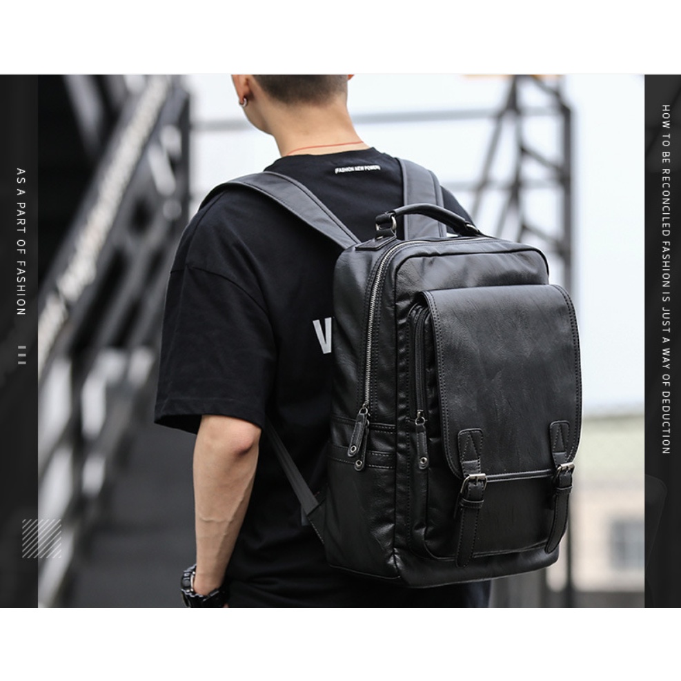 Balo nam da tự nhiên cao cấp phong cách mới