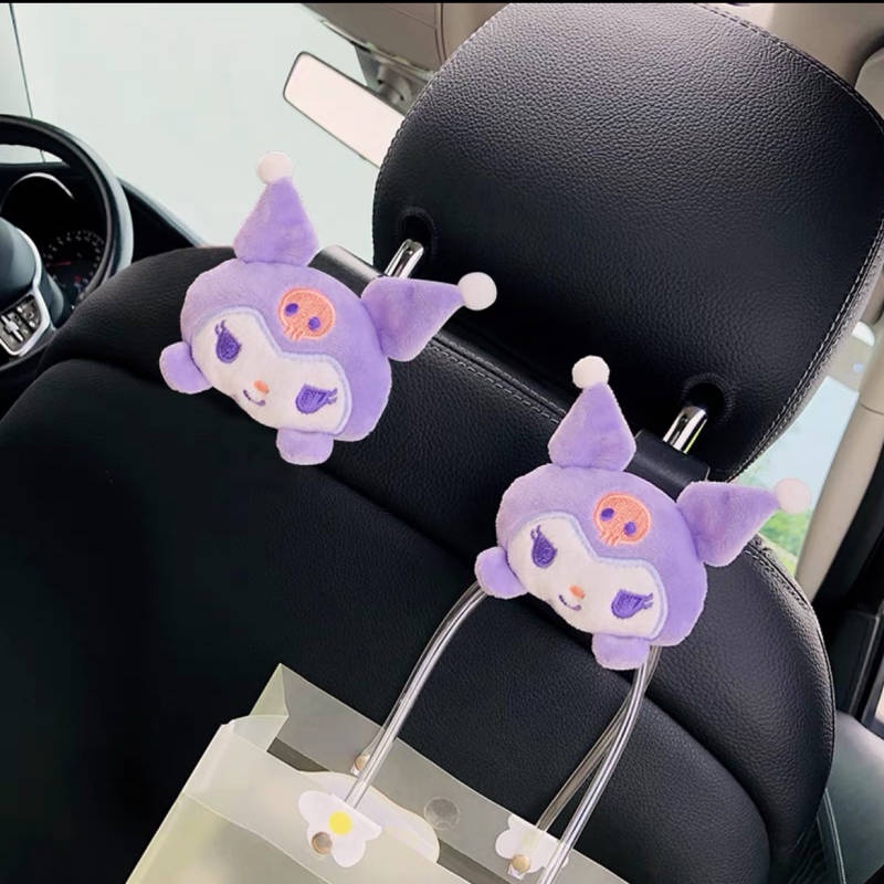 Car Seat Back Row Hook Cute Multifunctional Car Clow M Cinnamoroll Babycinnamoroll Car Hook Interior Decoration Supplies 80Hd