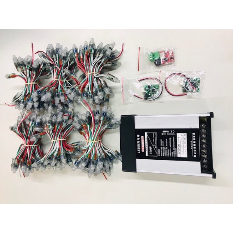 50 con Led full color F8 IC 1903 -làm led pháo hoa- chống nước