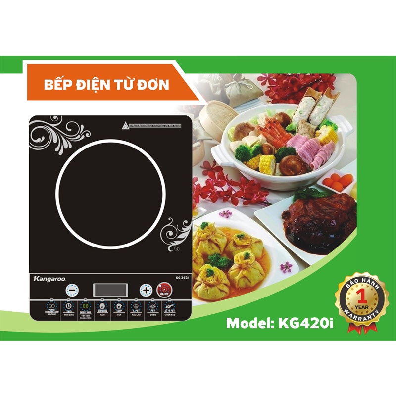 Bếp điện từ đơn Kangaroo  KG 420i