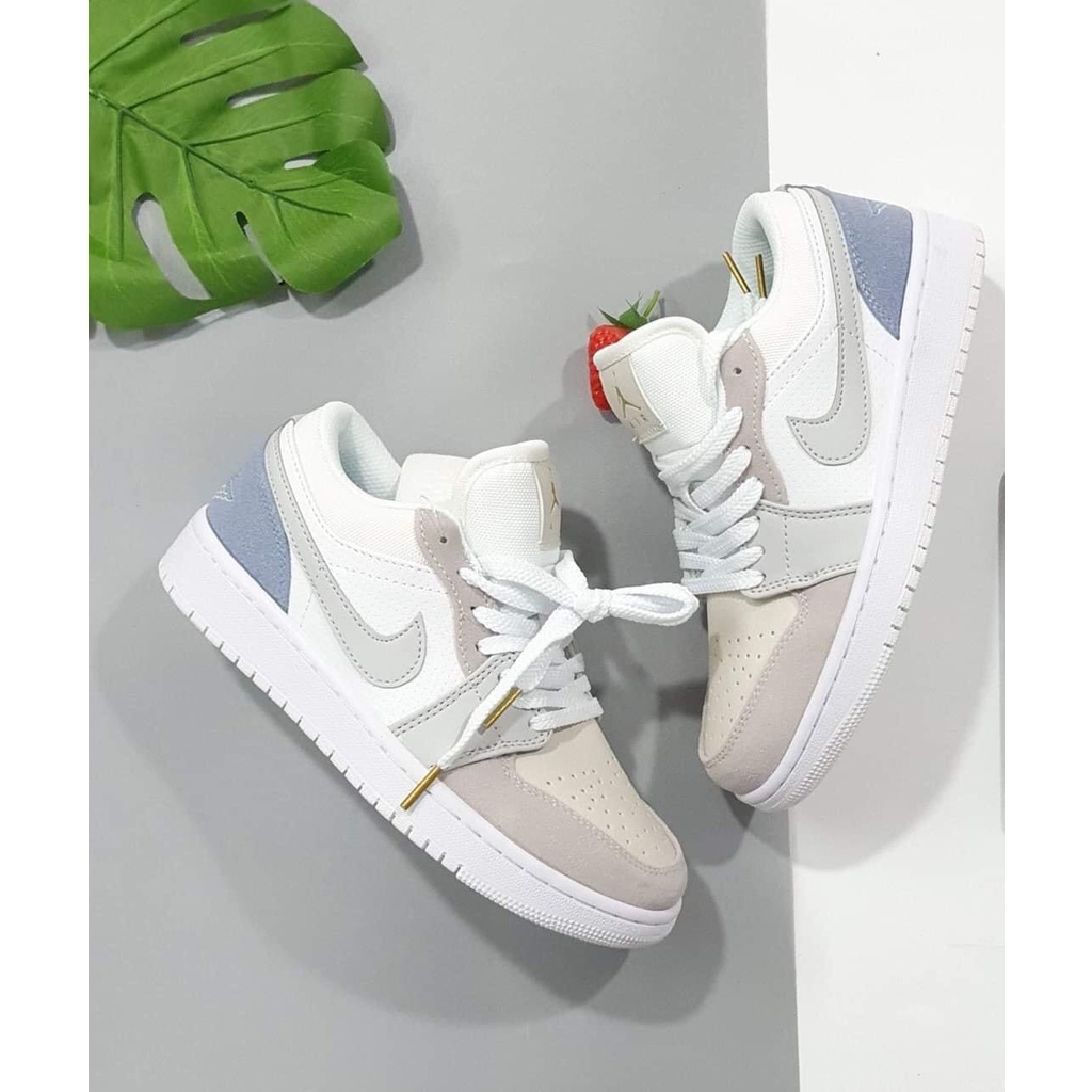 Combô ✔️xả sập giá✔️các màu giày jordan xanh ngọc.xanh dương bản cao cấp xám xanh,hồng cam đào bản đẹp fuil box bill