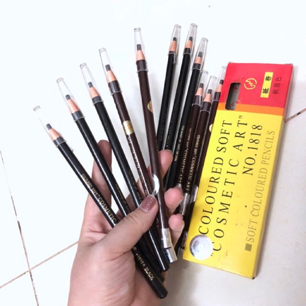 Chì kẻ mày 2 tem, chì xé định hình chân mày hàng chuẩn loại 1