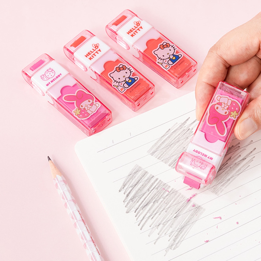 Cục Tẩy Bằng Cao Su Thiết Kế Hình Hoạt Hình Dễ Thương Dành Cho Học Sinh