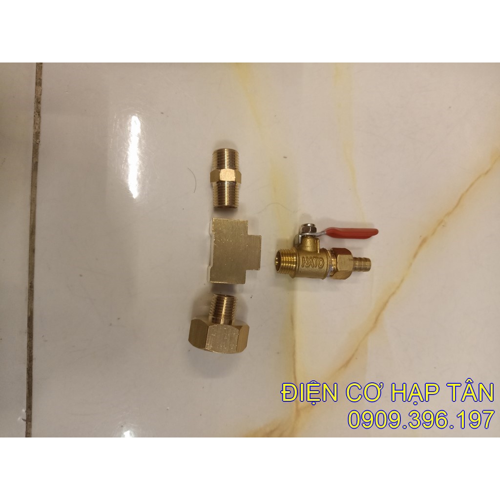 Bộ giảm áp máy xịt rửa xe  để xịt rửa máy lạnh răng 14mm, răng 22mm