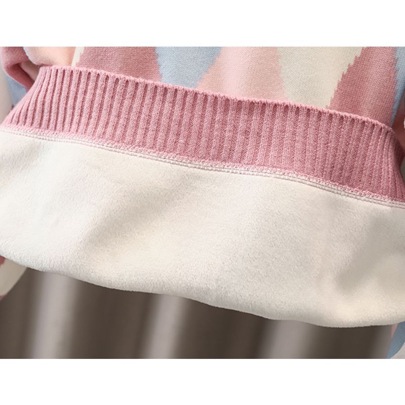 Áo Khoác Len cardigan Tay Dài Phong Cách Hàn Quốc Thời Trang Mùa Thu Mới 2022 Dành Cho Bé Gái