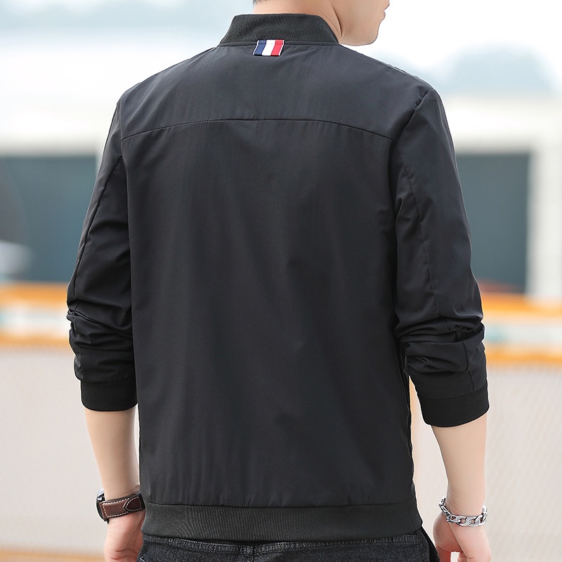 Áo Khoác Gió Adidas 100% Chính Hãng Phối Khóa Kéo Cá Tính Cho Nam