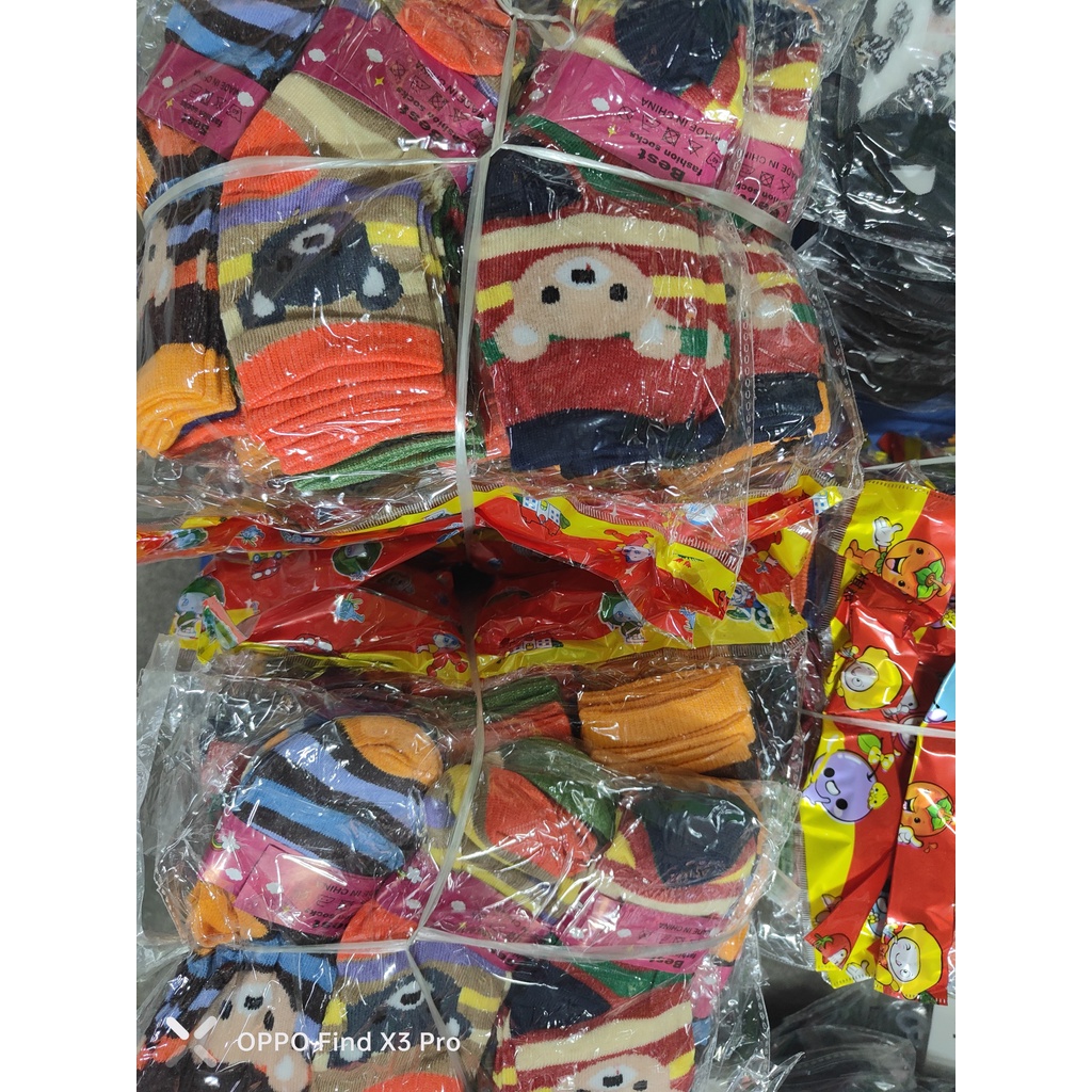 combo 12 đôi tất trẻ em