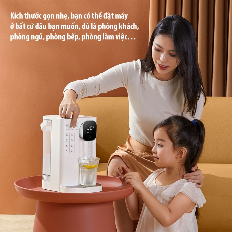 Máy Đun Nước Nóng Xiaomi Máy Làm Nước Nóng JMEY T2 Thông Minh Tức Thời, Ấm Siêu Tốc, Bình Đựng Nước Nóng